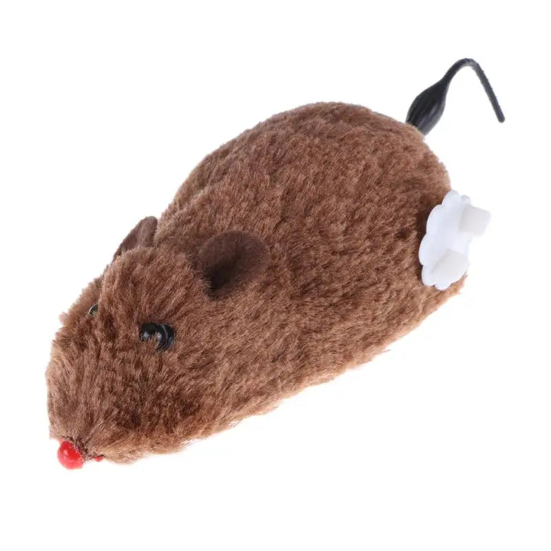 Premium Clockwork Mouse Toy - Interactive Mechanical Cat Toy