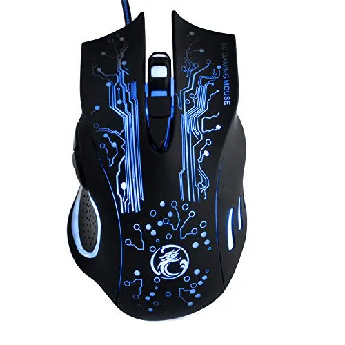 X9 3200DPI E-Sports Wired Gaming Mouse LED Optical 6D Mute USB For PC Computer Laptop