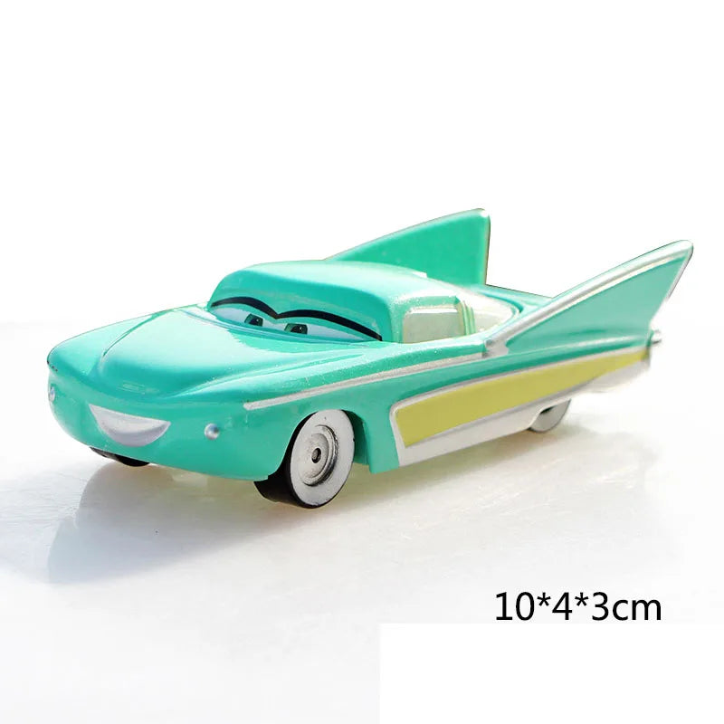 Disney Pixar No.95 Lightning McQueen Cars 2 3 Mater Frank Tractor 1:55 Diecast Vehicle Metal Alloy Boy Kid Toys Birthday Gifts
