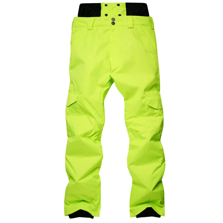 New Style Men Skiing Pants High Quality Windproof Waterproof Ski Pants Warm Winter Snow Snowboard Trousers