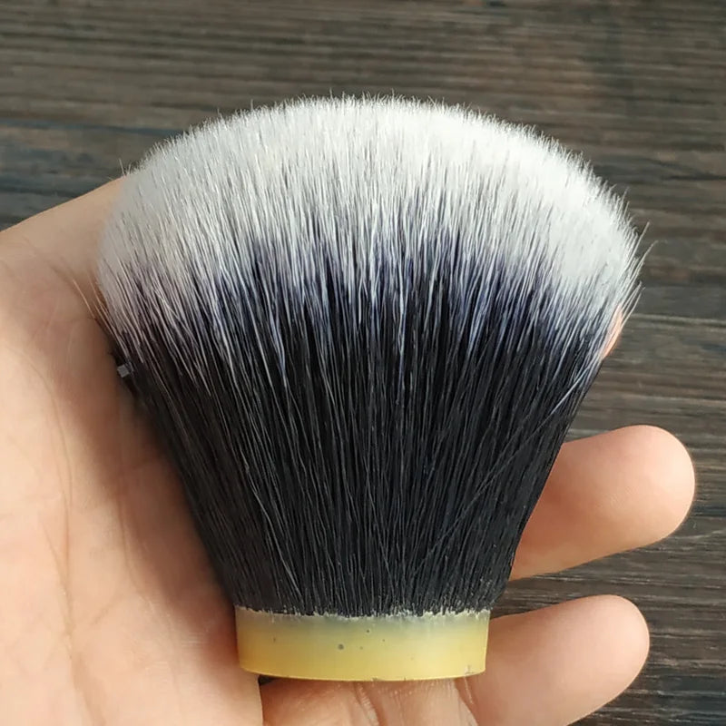 DSCOSMETIC 22mm /24mm /26mm/30mm Soft Tuxedo Synthetic Hair Shaving Brush Knots for Brush Handle