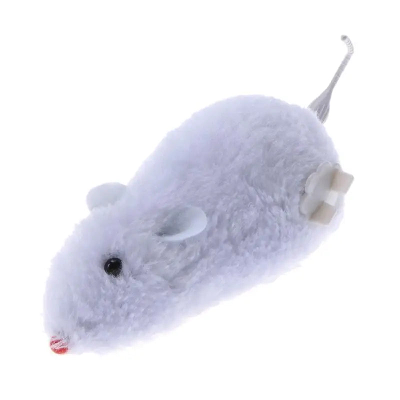 Premium Clockwork Mouse Toy - Interactive Mechanical Cat Toy