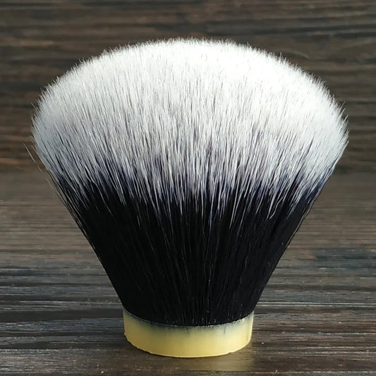 DSCOSMETIC 22mm /24mm /26mm/30mm Soft Tuxedo Synthetic Hair Shaving Brush Knots for Brush Handle