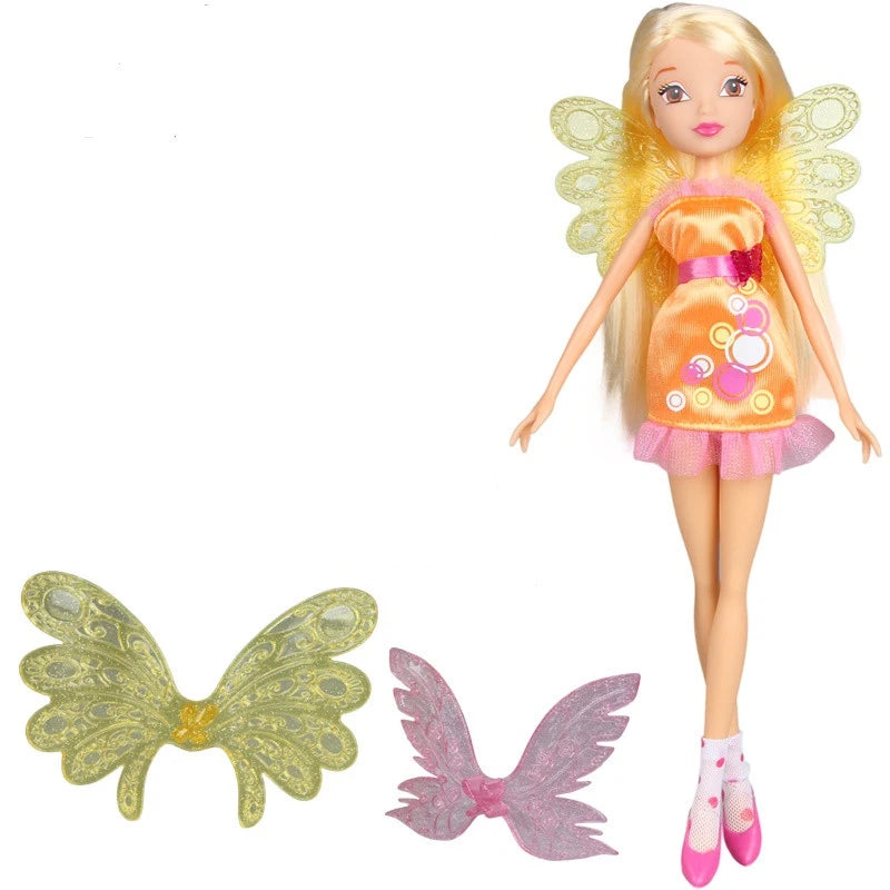 Premium Fairy Doll Collection - Rainbow Colorful Fashion Dolls 26cm