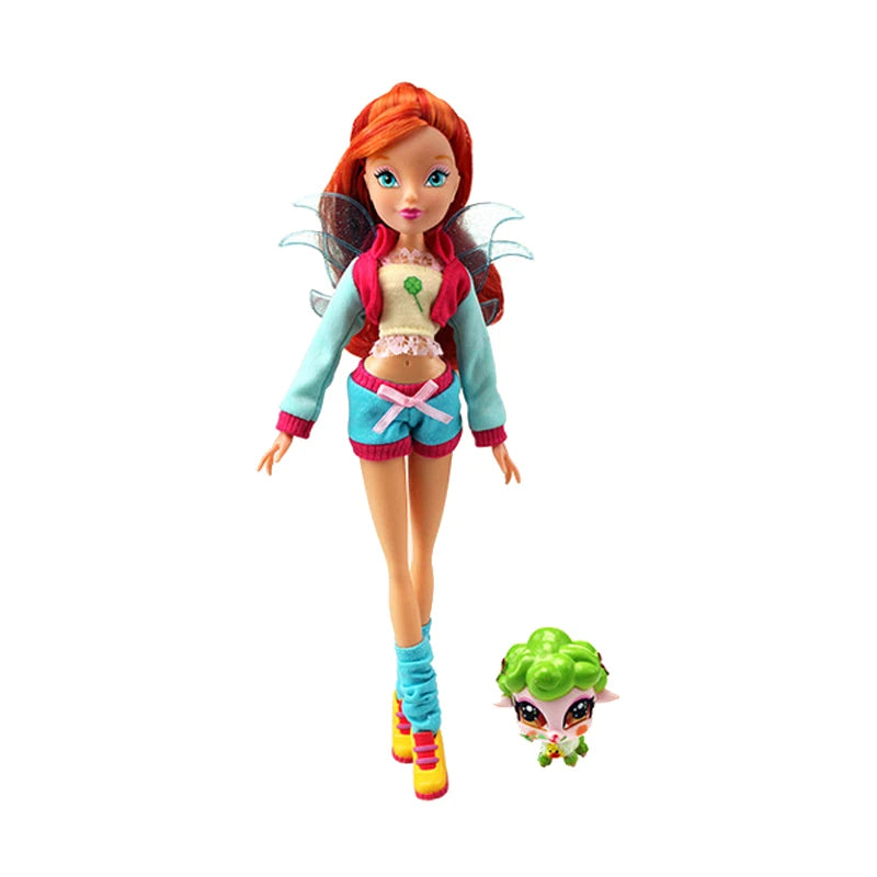 Premium Fairy Doll Collection - Rainbow Colorful Fashion Dolls 26cm