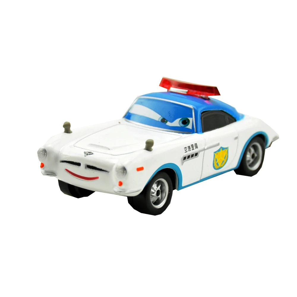 Disney Pixar No.95 Lightning McQueen Cars 2 3 Mater Frank Tractor 1:55 Diecast Vehicle Metal Alloy Boy Kid Toys Birthday Gifts