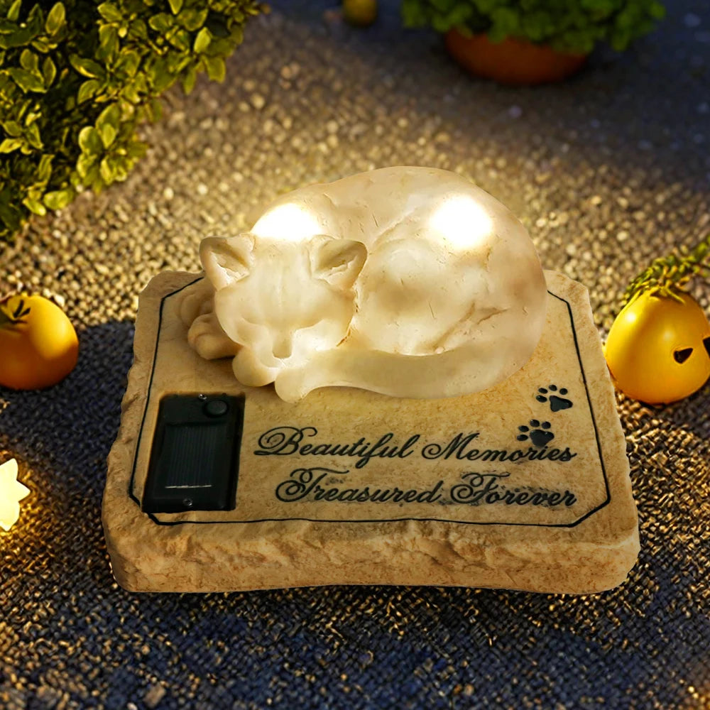 Cute 3D Cat Decor - Halloween Home Decor & Cheap Room Decor, Fit Indoor Home Decor Resin Craft Ornament