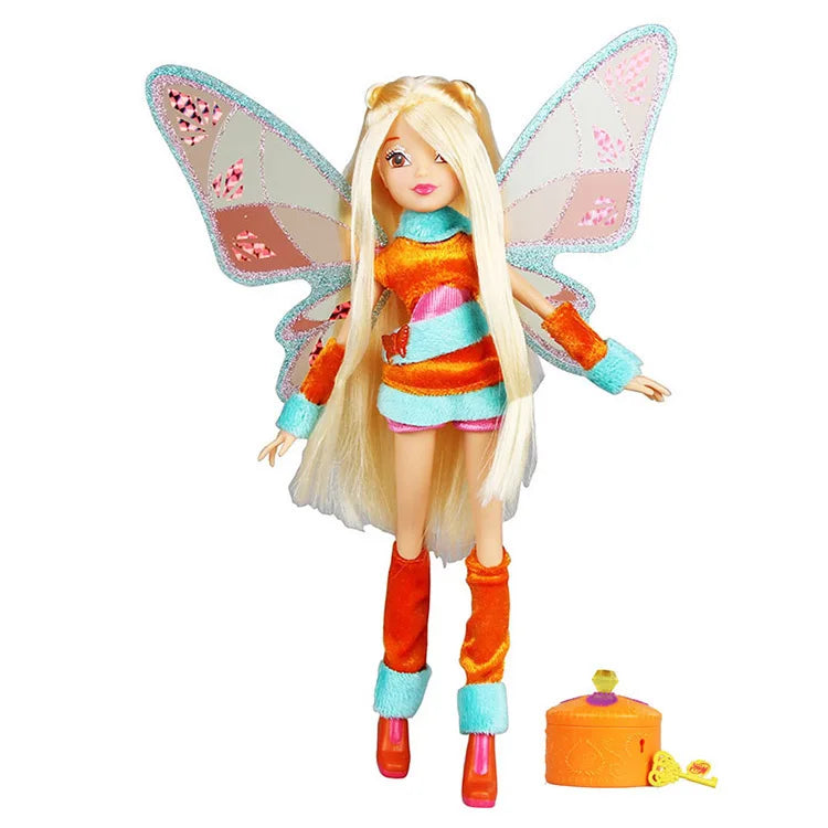 Premium Fairy Doll Collection - Rainbow Colorful Fashion Dolls 26cm