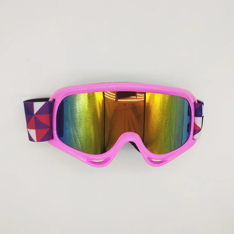 Kids Ski Goggles Double Anti-fog UV400 Children 3-12 years old Glasses Snow Eyewear Outdoor Sports Girls Boys Snowboard Skiing