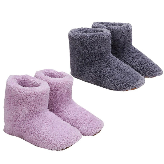 Winter Washable USB Electric Foot Warmer Shoes With 1PCS 1.5m 2.0 Interface Cable