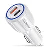 Wholesale Portable Dual Ports USB-C PD 20W Car Charger for Laptop for for CE Certified GAN Material OTP OVP Protection