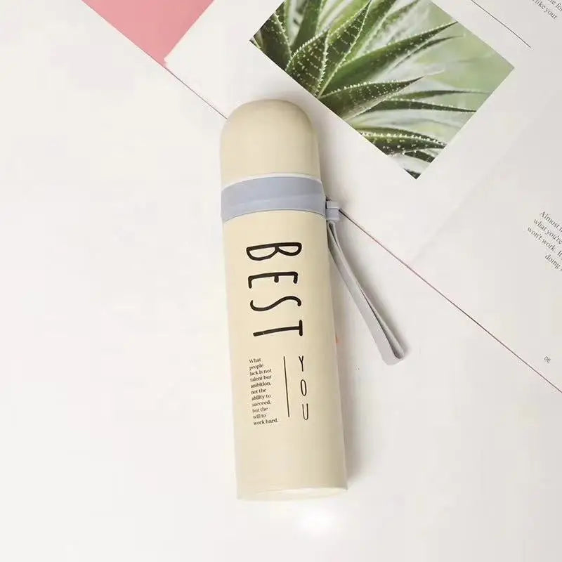 Wholesale 450ml Stainless Steel Sport Water Bottle Eco-Friendly Classic Design Thermal Insulation 0-6 Hours Lid Giveaways