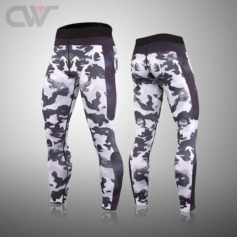 Winter New Men Ski Thermal Underwear Sets Compression Sweat Quick Drying Cycling Thermo Underwear Men Clothing Long Johns