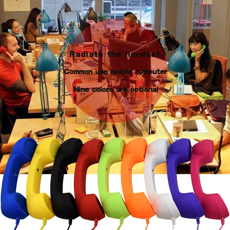 Premium Retro Bluetooth Handset - Wireless Phone Receiver for Smartphones