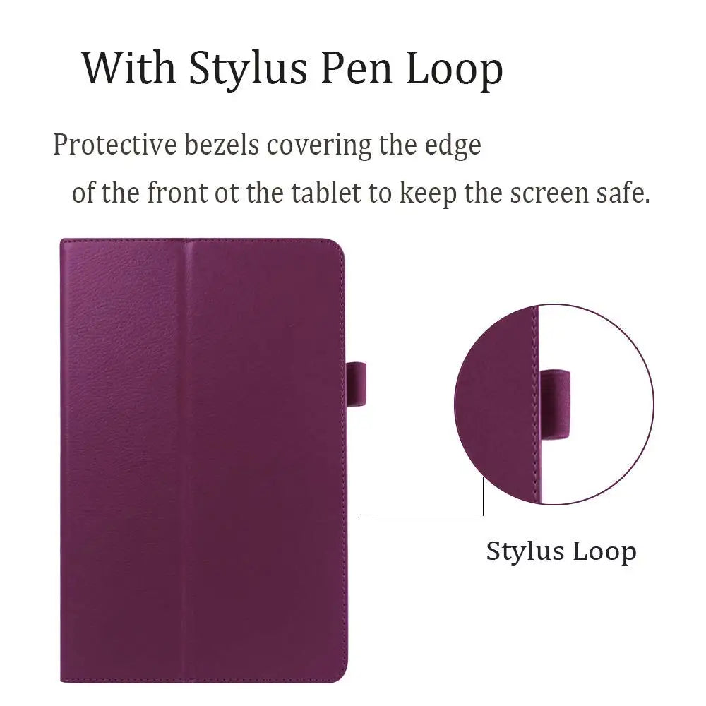 Case For Huawei Matepad T8 8inch Honor X7 Leather Flip Tablet Holder Cover For Kobe2-L09 Kob2-W09 L03 Magnetic Protective Shell