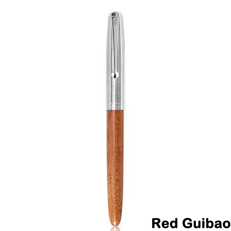 JINHAO 51A Fountain Pen Wooded Pen 0.38mm F Nib Ink Pens for Writing Finance School Office Supplies Stationery PK 9019 9013