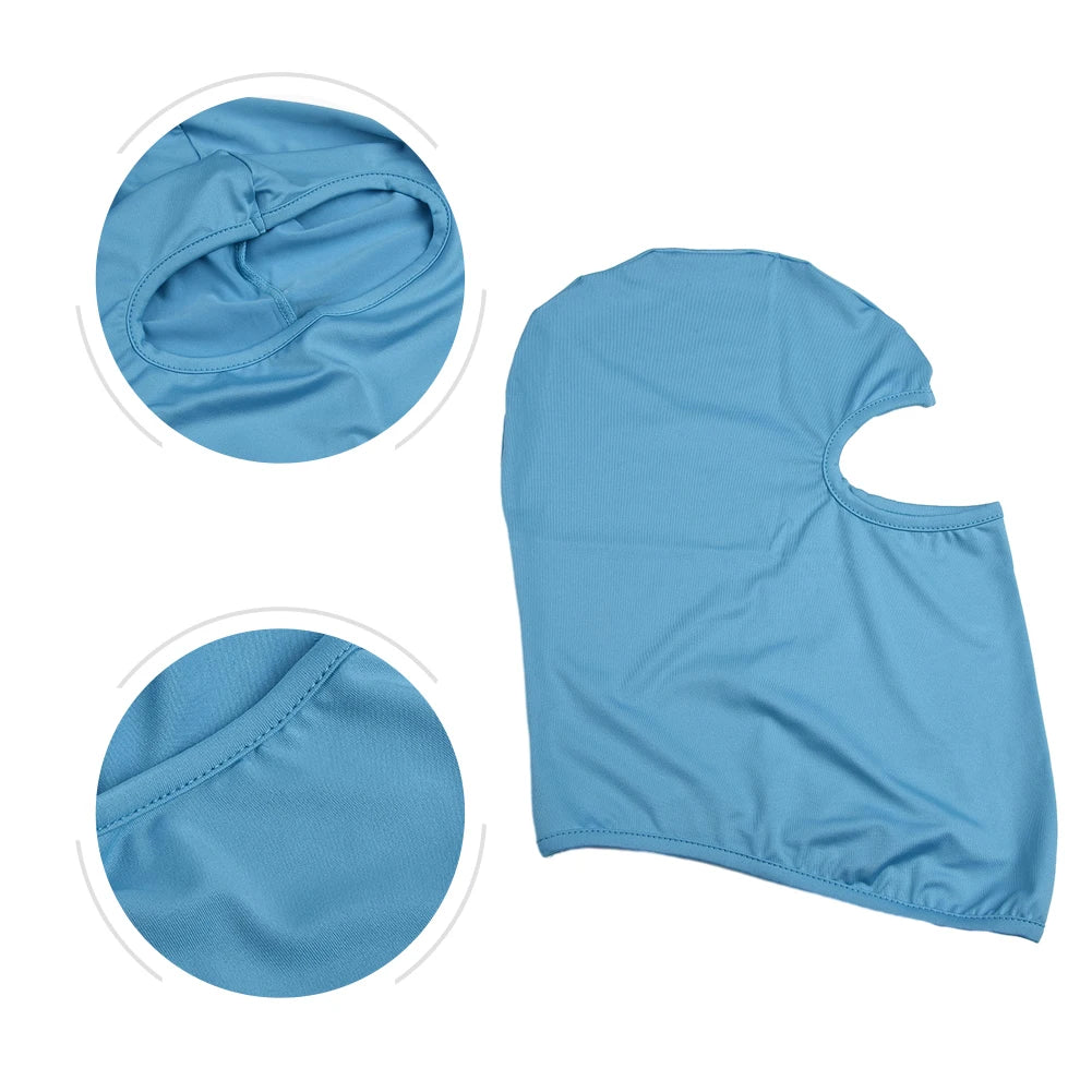 Motorcycle Bandana Outdoor Balaclava Hood Cycling Hunting Hat UV Protection Full Face Cove Summer Sun Rotection Neck Scraf
