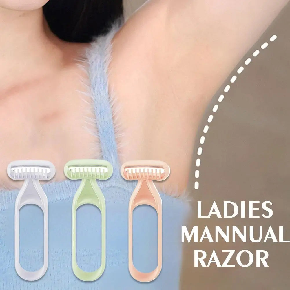 1/3pcs Non-Sensory Armpit Hair Razor, Leg Hair and Armpit Hair Razor, Macro Blade for Gentle Shaving