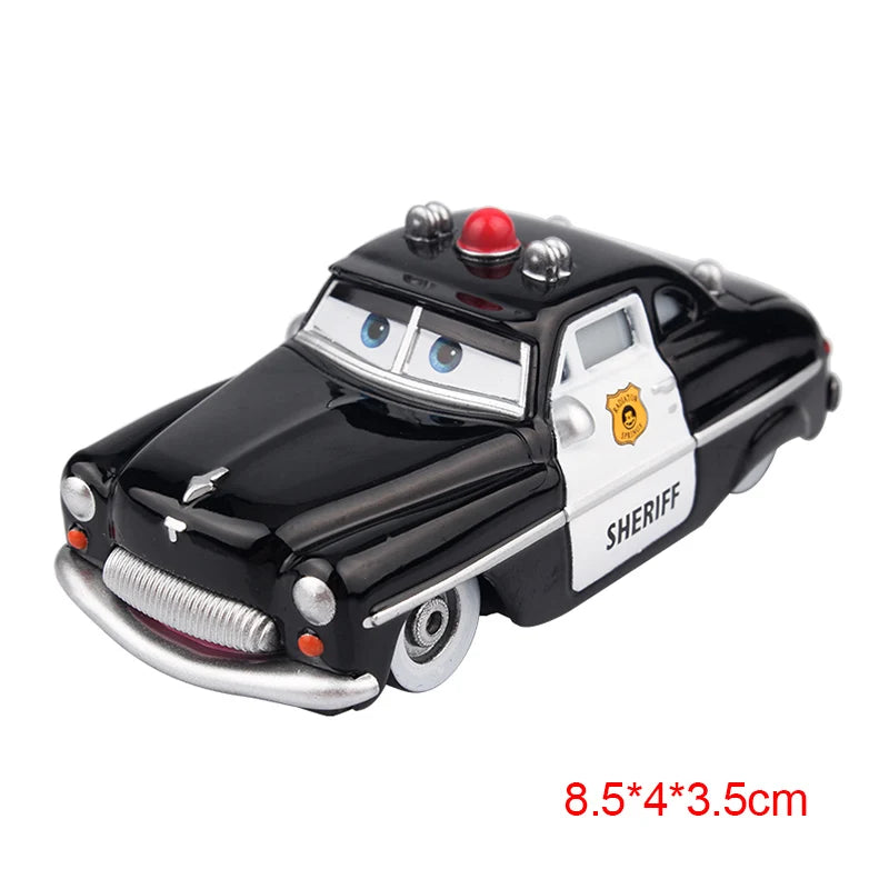 Disney Pixar No.95 Lightning McQueen Cars 2 3 Mater Frank Tractor 1:55 Diecast Vehicle Metal Alloy Boy Kid Toys Birthday Gifts