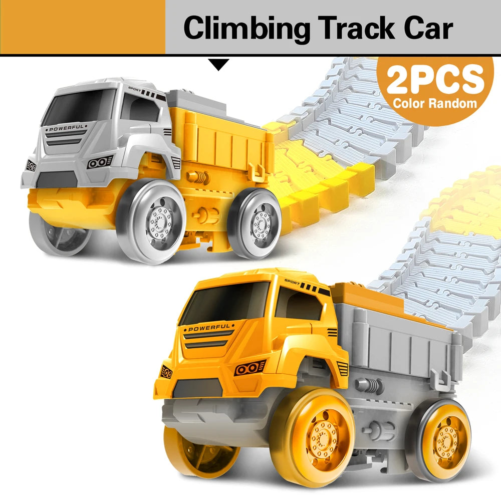 Premium Magic Climbing Track Set - Educational Engineering Car Toy