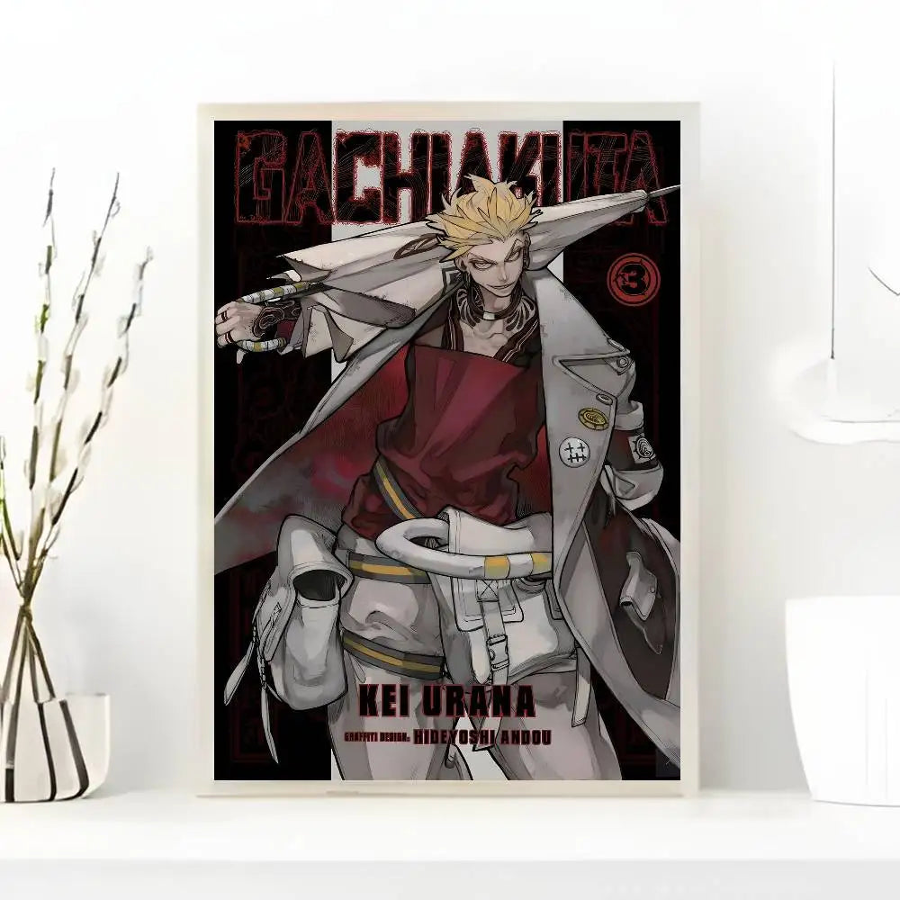 G-GACHIAKUTA ANIME Poster Art With Prints Home Bedroom Living Room Decoration Gift