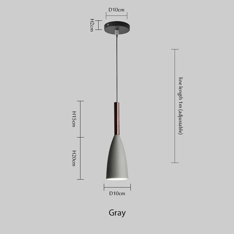 Premium Nordic Minimalist Pendant Light - 3-Head Modern Chandelier Fixture