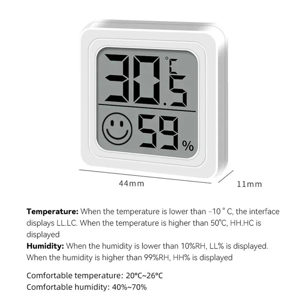 Indoor LCD Digital Thermometer Hygrometer Convenient Electronic Temperature Humidity Sensor Meter Household Weather Station Tool