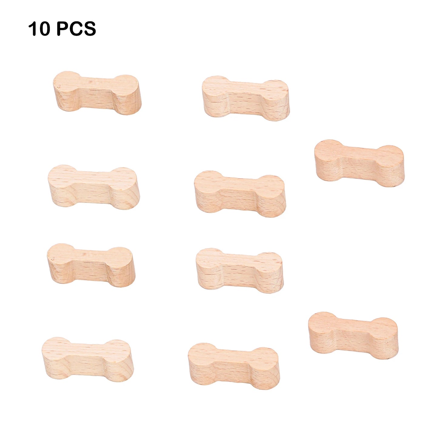 10PCS Wooden Railway Train Track Connector FixerBulk Track Accessories Connector Toys Holder Wooden Snap Track Scene Toys