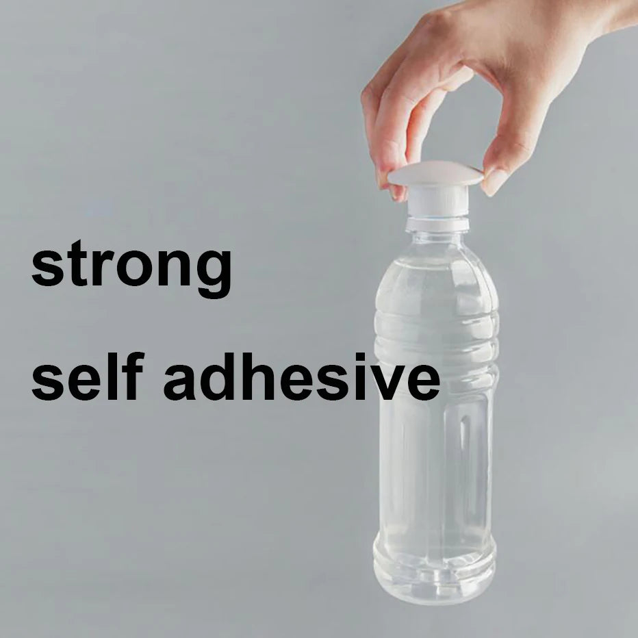 Silicone Door Stopper - Self-Adhesive Wall Protector Bumper Pad