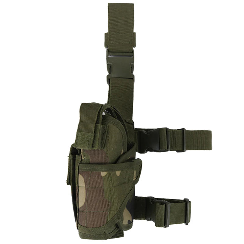 Tactical Tornado Leg Holster Airsoft Pistol Gun Drop Leg Holster Pouch Adjustable Magic Strap Holster For Universal Gun