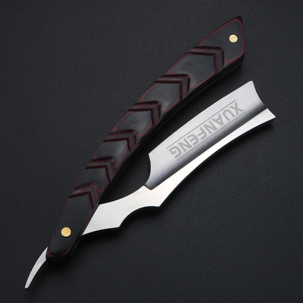 XUANFENG Folding Razor 9cr18 Steel High Hardness Sharp Straight Razor Men's Razor