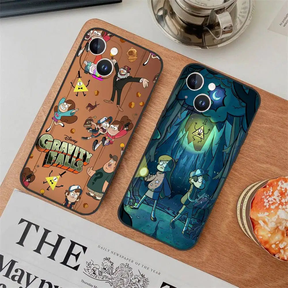 Premium Gravity Falls Pig iPhone Case - Cartoon Character Protective Cover