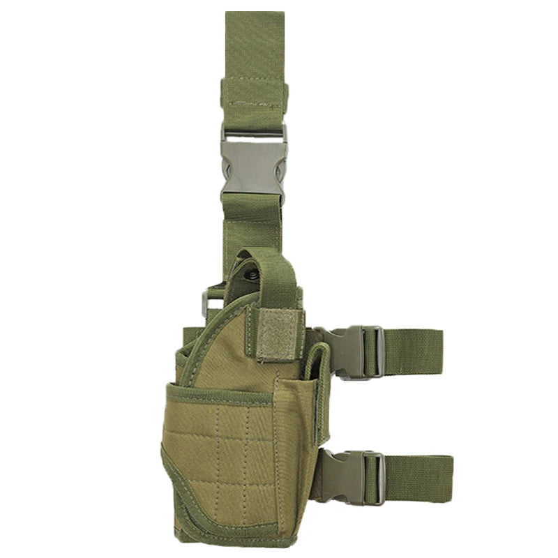 Tactical Tornado Leg Holster Airsoft Pistol Gun Drop Leg Holster Pouch Adjustable Magic Strap Holster For Universal Gun