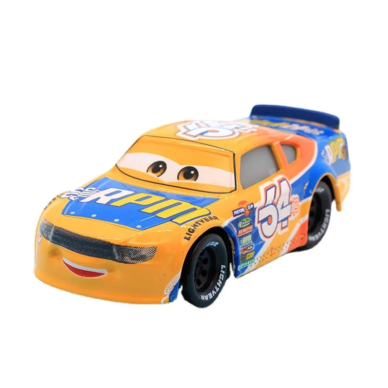 Disney Pixar No.95 Lightning McQueen Cars 2 3 Mater Frank Tractor 1:55 Diecast Vehicle Metal Alloy Boy Kid Toys Birthday Gifts
