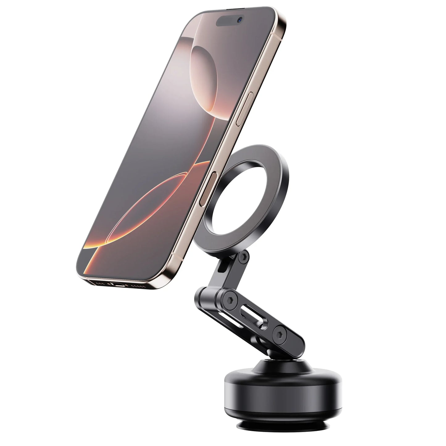 Premium Magnetic Car Mount - 360° Aluminum Alloy Phone Holder