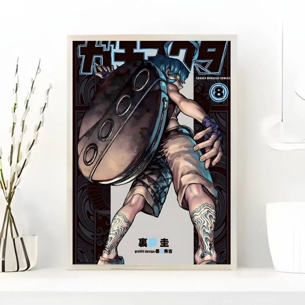 G-GACHIAKUTA ANIME Poster Art With Prints Home Bedroom Living Room Decoration Gift