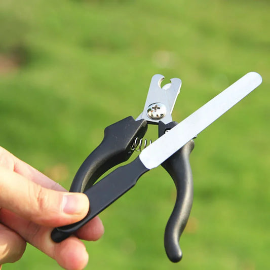 Pet Nail Clippers for Animal Dogs Cats Pig Birds Toe Claw Trimmer Cutter Puppy Kitten Grooming Scissor with File