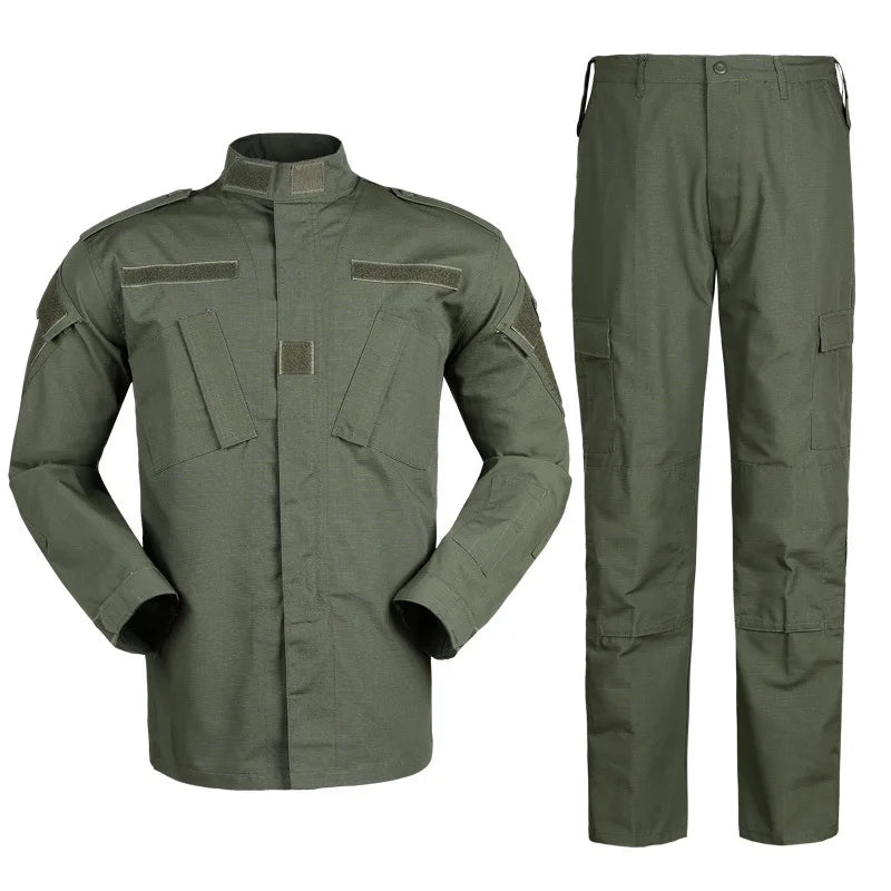 Second Generation 3 Color Grid ACU Series Outdoors Uniform Colete Tactico Militar Suit Tactical Clothing For Men