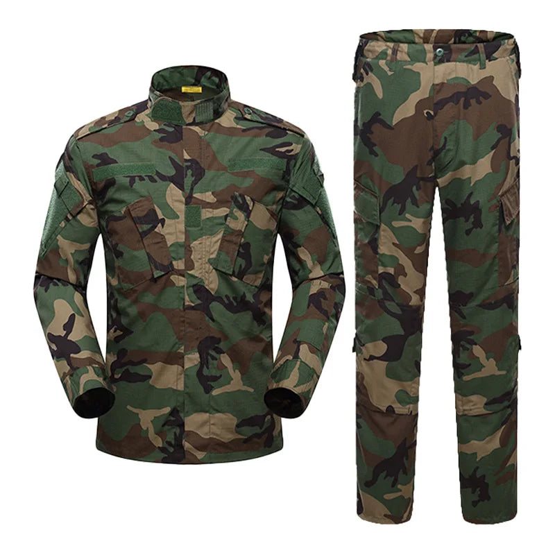 Second Generation 3 Color Grid ACU Series Outdoors Uniform Colete Tactico Militar Suit Tactical Clothing For Men