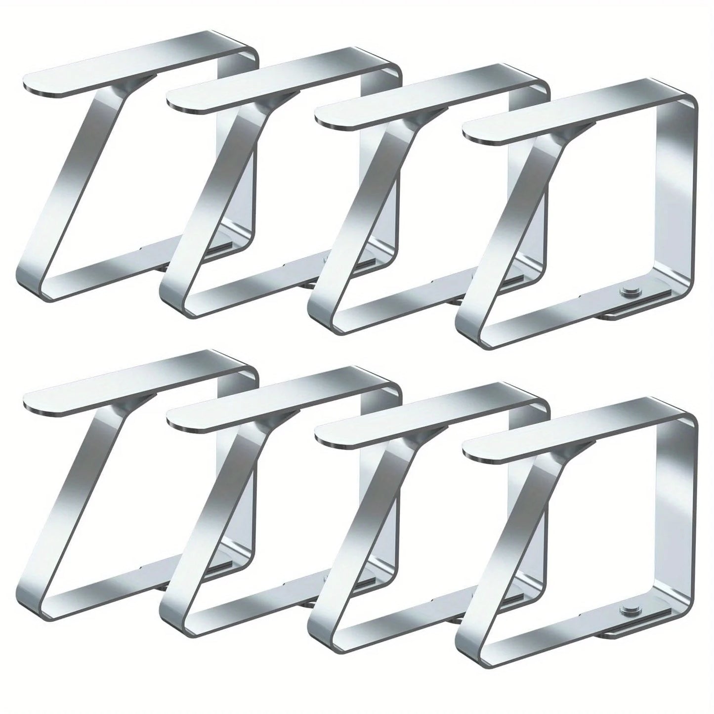 Outdoor table with stainless steel tablecloth clip, metal tablecloth clip, picnic party wedding tablecloth clip