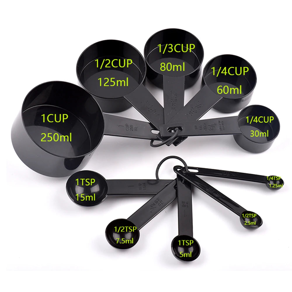 Kitchen Measuring Cup and Spoon Set - 5/10 Piece Professional Cooking Tools