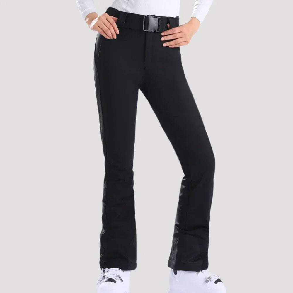 Snowboarding Pants Winter Thermal Skiing Pants New Slim Fit Women Snow Trousers Waterproof Clothes Outdoor Windproof Ski Pants
