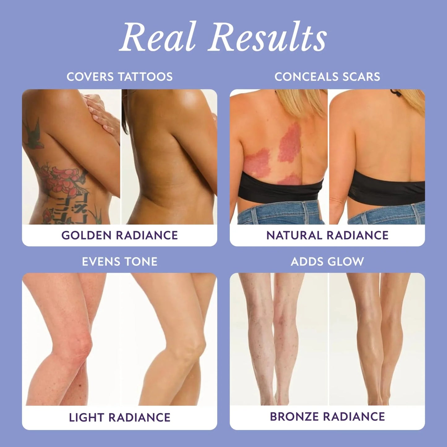 Westmore Beauty Body Coverage Perfector – Waterproof Leg & Body Makeup - Tattoo Cover Up Makeup - 3.5 Oz (Natural Radiance)