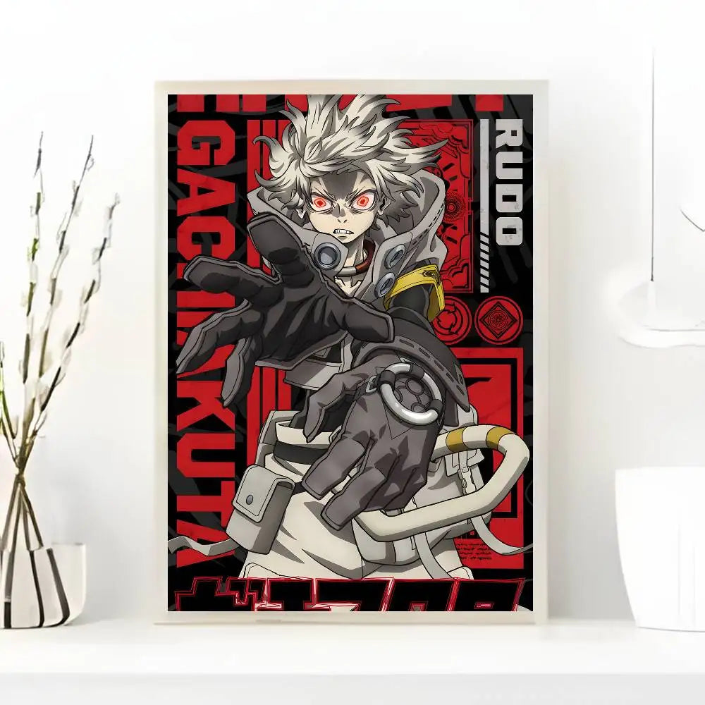 G-GACHIAKUTA ANIME Poster Art With Prints Home Bedroom Living Room Decoration Gift