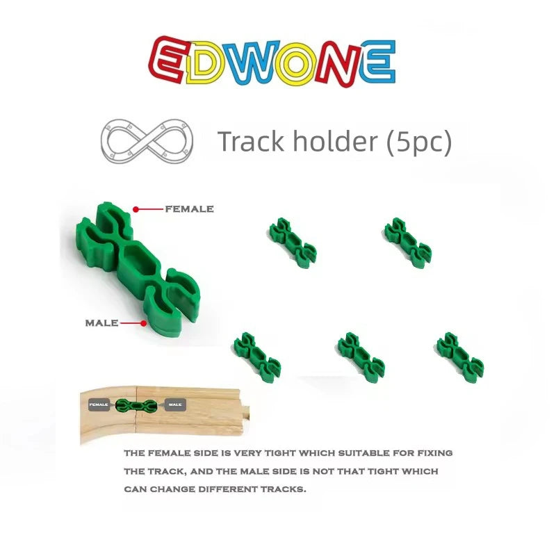 All Kinds Wooden Track Accessories Wooden Railway Train Track Parts Fit for Brand Wood Tracks Railway Toys for Children Gifts