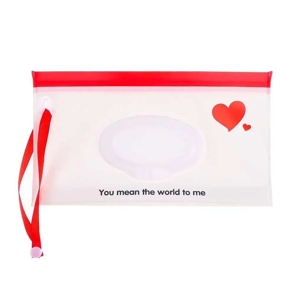 Hot Refillable EVA Wet Wipes Bag Cosmetic Pouch Tissue Box Wipes Holder Flip Cover Snap-Strap Carrying Case Stroller Accessories