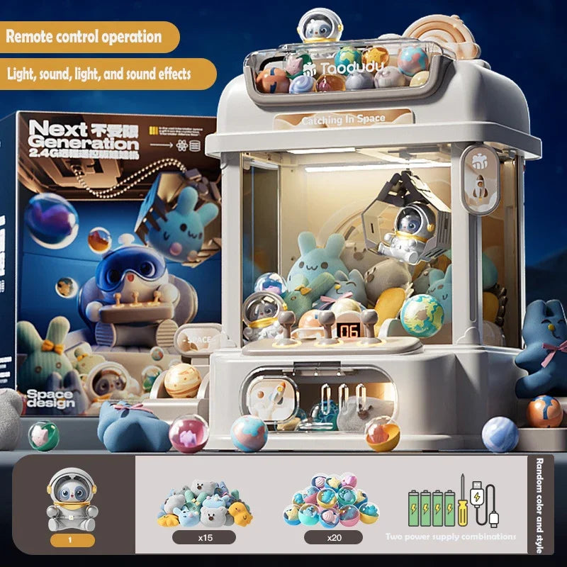 Premium DIY Claw Machine - Coin Operated Arcade Game for Kids