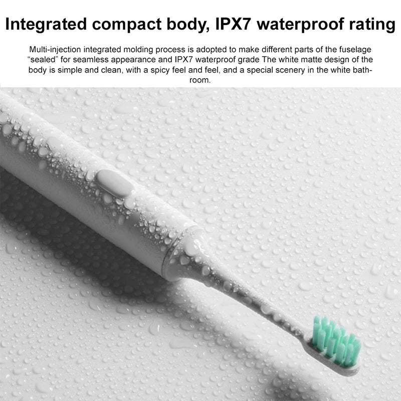 Original Xiaomi Mijia T300 Sonic Electric Toothbrush Mi Smart Electric Toothbrush 25 day High Frequency Vibration Magnetic Motor