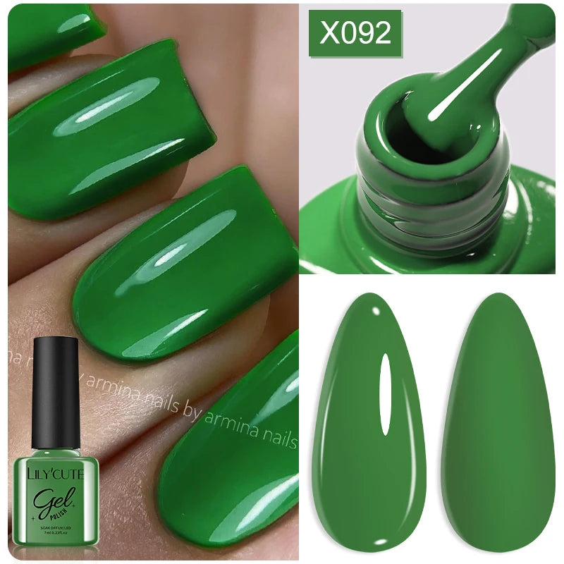 LILYCUTE Reflective Glitter Gel Nail Polish - 5ml Sparkling Liner