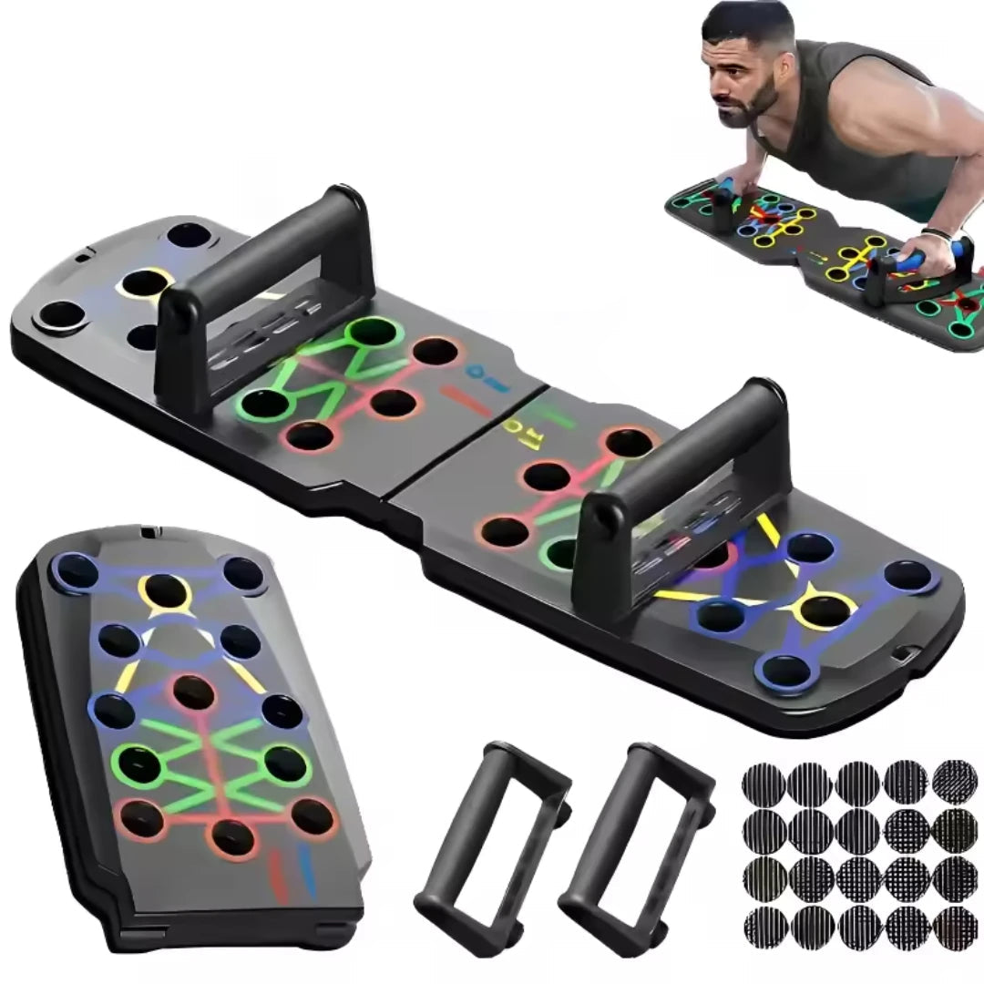 Premium Multifunctional Push-Up Board - Foldable Fitness Training System